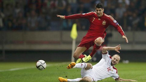 Muốn dự EURO, Morata phải đánh bại đồng đội cũ